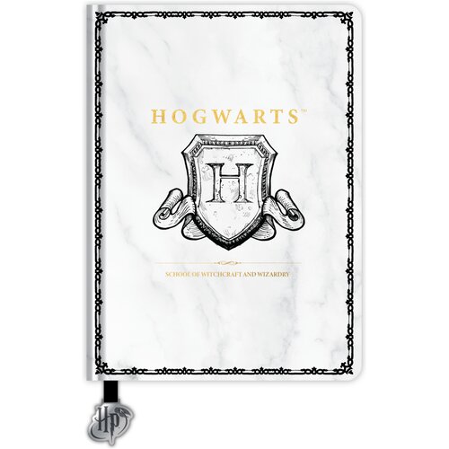 HARRY POTTER debela beležka A5 Hogwarts Shield Blue Sky Cene