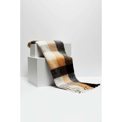 Marisse Warm checkered scarf Slike