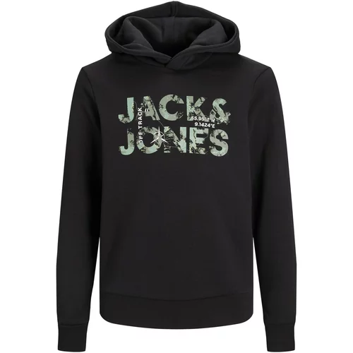 Jack & Jones Majica 'Tech' pastelno rumena / zelena / črna / bela