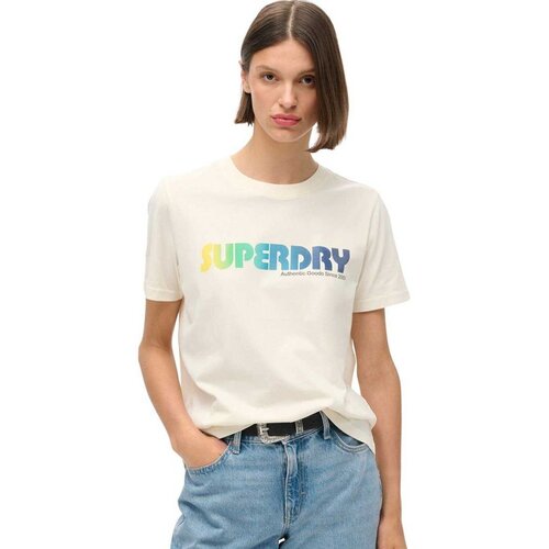 Superdry ženska majica sa logo printom SDW1011666A-22C Slike