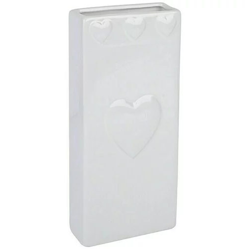 Ovlaživač vlažilec zraka za radiator belo srce (8,5 x 18,5 x 3,6 cm, keramika)