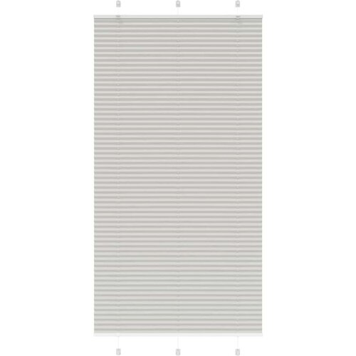vidaXL Plisirana žaluzija svetlo siva 105x200 cm Širina tkanine Cene