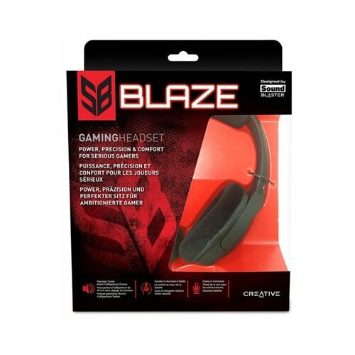 Creative Labs Gaming Headset SoundBlaster Blaze slušalice Slike