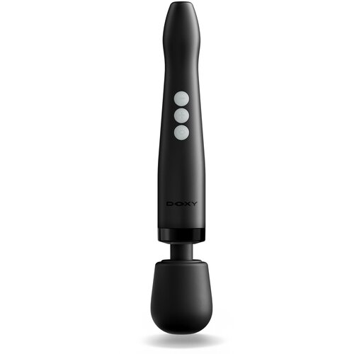 Doxy 2.0 Die Cast Compact Cordless Wand Massager Metal Matte Black Slike