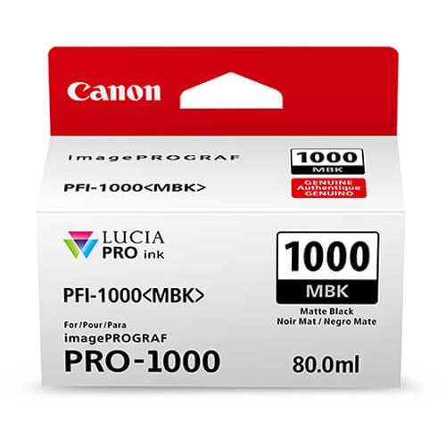 Canon kartuša PFI-1000 MBK (matt črna), original Cene
