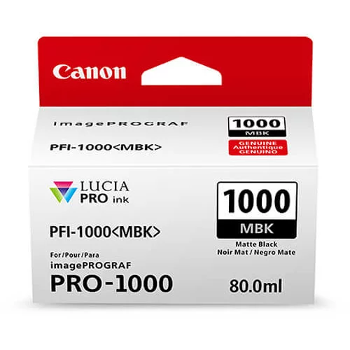 Canon kartuša PFI-1000 MBK (matt črna), original