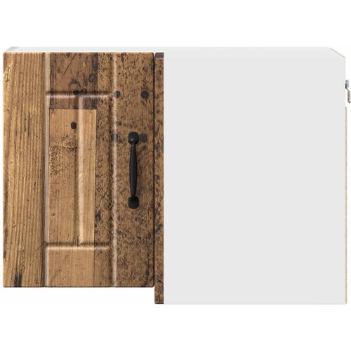  Zidni kutni ormar Lucca Staro drvo 57 x 57 x 40 cm Slike