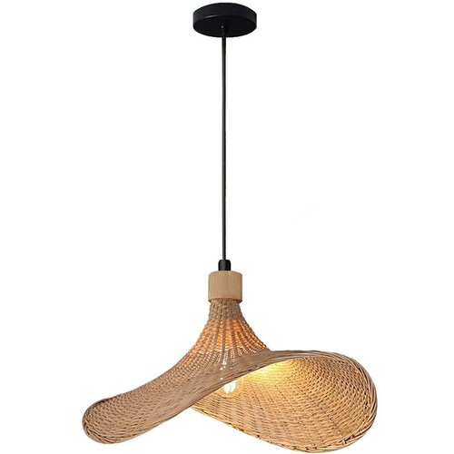 Toolight Viseća lampa od bambusa APP1642-1CP 30cm Slike