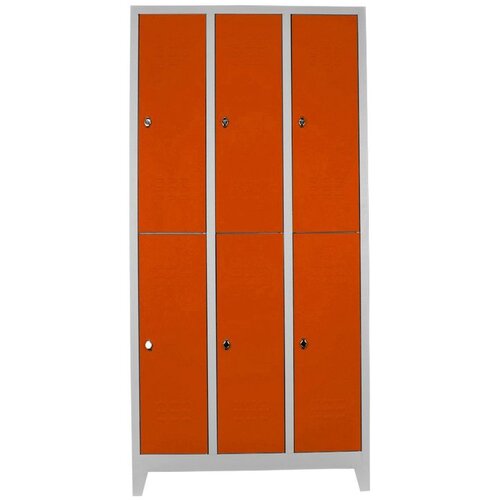Hanah home Js1025Tu GreyOrange Locker Storage Cabinet Cene