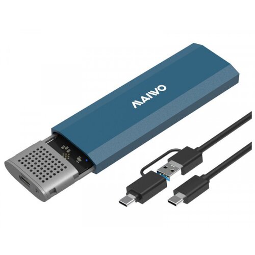 Maiwo Externo Kući&scaron;te USB-C 3.1 na M.2&nbsp;NVMeSATA aluminium, K1690 Cene