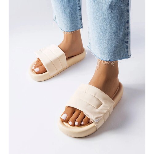 Gemre Beige Velcro Sandals Aleron Cene