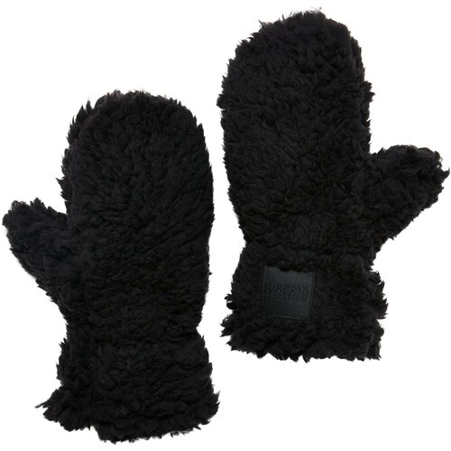 Urban Classics Accessoires Sherpa Gloves Kids black Cene