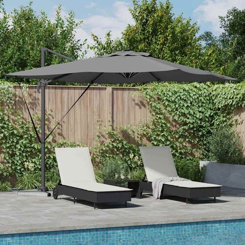  Suncobran Antracit 286 x 284 x 270 cm Aluminij i poliester Cene