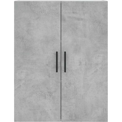 vidaXL Visoka komoda siva betona 69 5x34x180 cm od konstruiranog drva Cijene