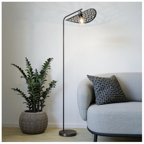 Eglo 44127 - Stojeća lampa SWABY 1xE27/60W/230V bronzana Slike