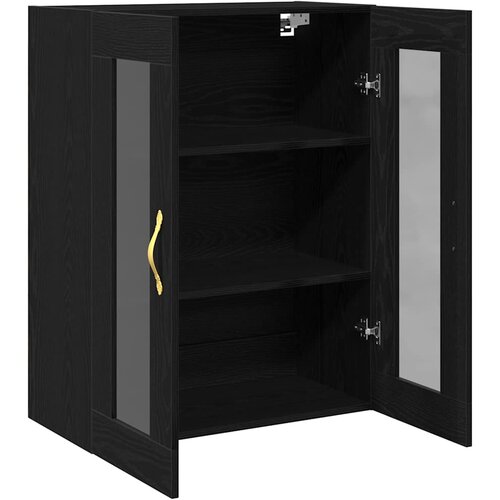  Ormar za Zid Crni hrast 69,5 x 34 x 90 cm Konstruirano drvo Slike