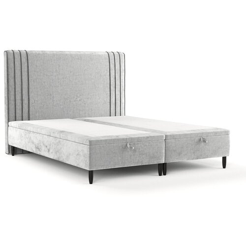 Maison de Rêve Siva oblazinjena zakonska postelja s prostorom za shranjevanje 180x200 cm Musca – Cene