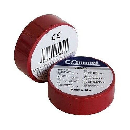 Commel izolir traka 10mX15mm crvena 365-604 Slike