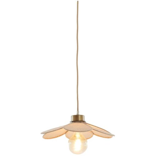 Light &amp;amp; Living Krem viseća svjetiljka s tekstilnim sjenilom Fyano &amp;ndash; Slike