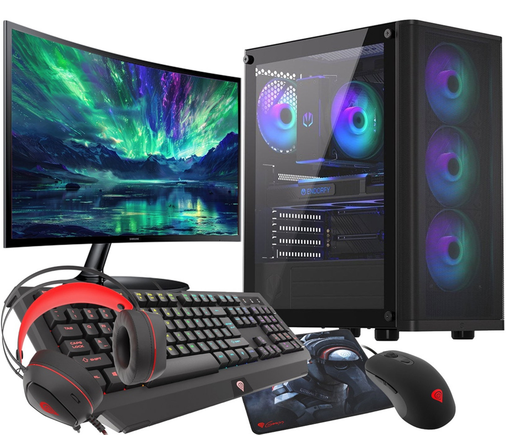 VIST Ryzen 7 5700X RTX 5060 16GB SSD 1TB W11 WIFI LCD 27", (5000120746) Cene