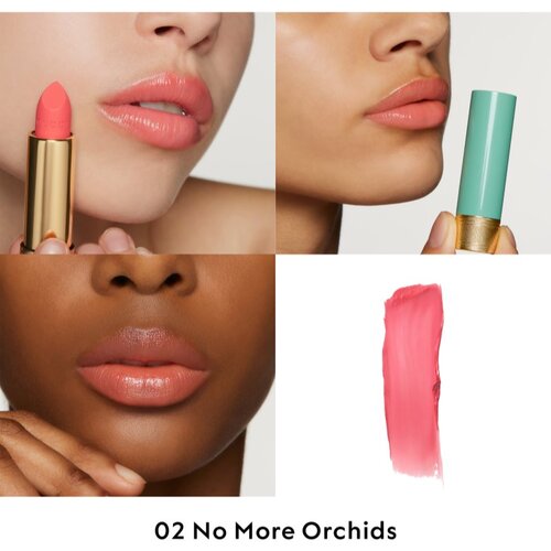 Gucci Beauty Baume &amp;agrave; L&amp;egrave;vres tonirani balzam za ustnice odtenek 02 No More Orchids 3.5 g Slike