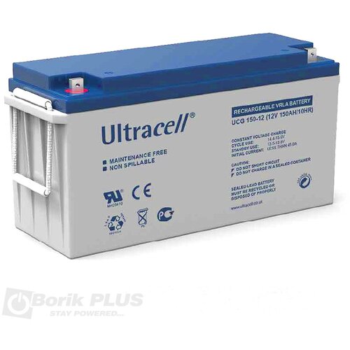 Ultracell UCG 150-12 Olovna GEL VRLA baterija 12V 150Ah Slike
