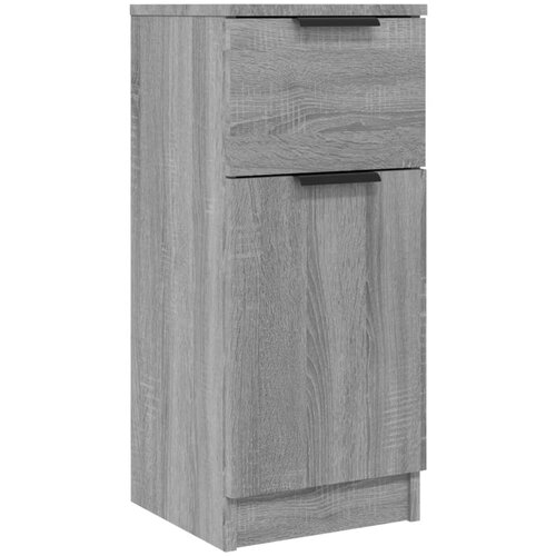 Maison Chic Komoda - Predalnik siva sonoma 30x30x70 cm konstruiran les, (21717764) Slike