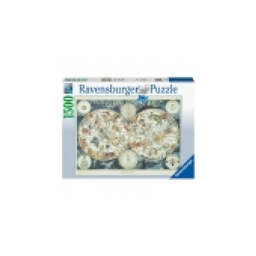 Ravensburger puzzle (slagalice) - Mapa sveta RA16003 Cene