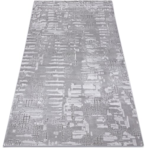 RugsX Preproge Preproga AKRIL DIZAYN 8840 svetlo siva 80x300 cm Siva Cene