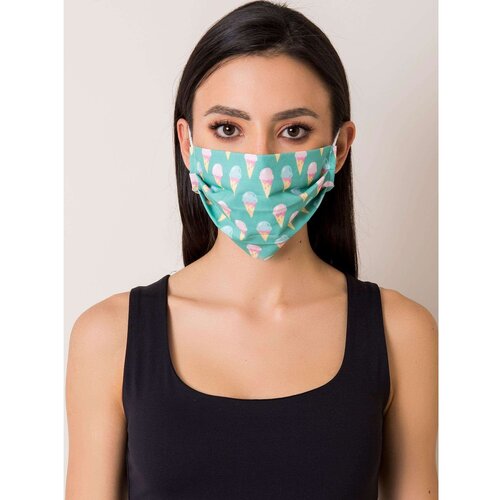 Fashion Hunters protective mask with green imprint Slike