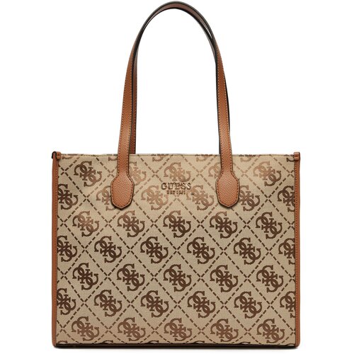 Guess Shopper torba &amp;#039;SILVANA&amp;#039; smeđa / vi&amp;scaron;nja / svijetlosmeđa Slike