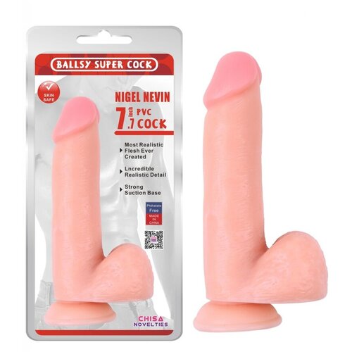 Dildo Nigel Nevin, 19cm, Boja kože Slike
