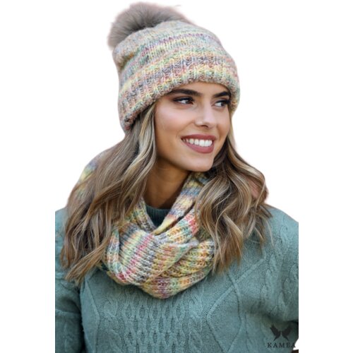 Kamea Woman's Set Hat&Chimney K.21.237.42 Cene