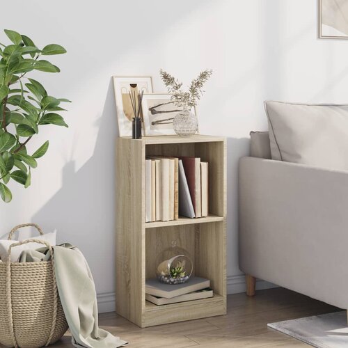  Polica za knjige boja hrasta 40x24x75 cm konstruirano drvo Slike