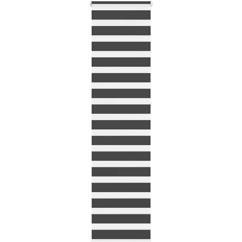 vidaXL idaXL Zebra senčilo črna 50x230 cm tkanina širina 45,9 cm poliester Cene