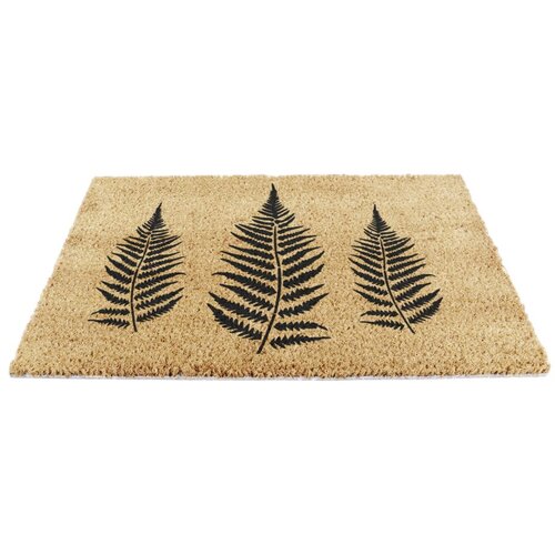Artsy Doormats Predpražnik iz kokosovih vlaken 40x60 cm Fern Leaf &amp;ndash; Slike