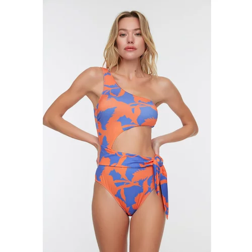 Trendyol Ženski jednodijelni kupaći kostim Printed