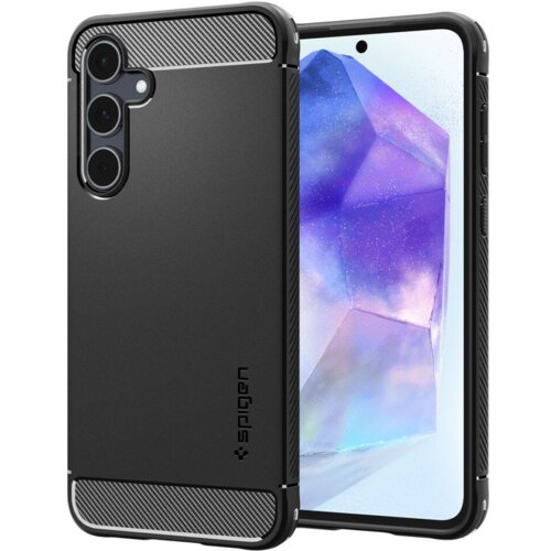 Spigen Rugged Armor silikonski ovitek za Samsung Galaxy A55 Cene