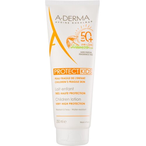 A-derma Protect Kids zaščitni losjon za sončenje za otroke SPF 50+ 250 ml Cene