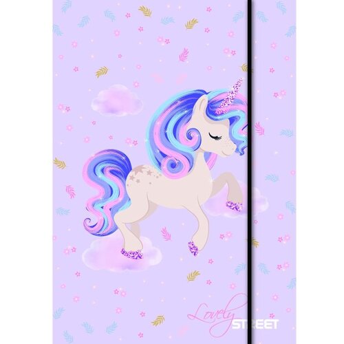 MAPA z elastiko a4 1cm street unicorn VSE ZA ŠOLO Cene