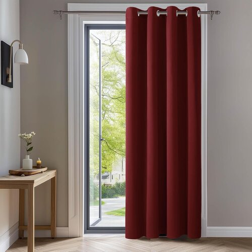 DECONOVO zatemnitvena termo zavesa z obročki &ndash; 140 &times; 240 cm odprta embalaža Cene