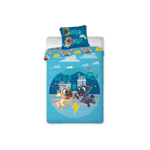 Posteljina za decu Disney Puppy Dog Pals 160x200+70x80cm ( 9623 ) Slike