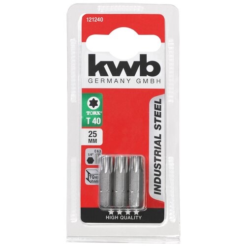KWB Bit za bu&scaron;ilicu Torx T 40, 25 mm, set 3 kom Cijene