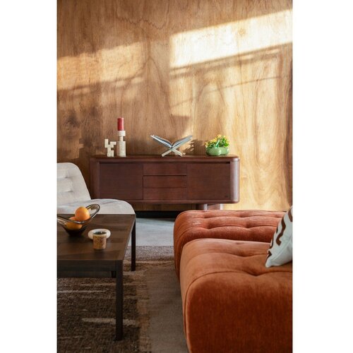 Dutchbone Komoda v jesenovem dekorju v temni naravni barvi 160x72x40 cm Herman &amp;ndash; Slike