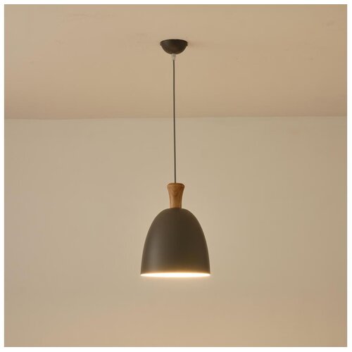  Visilica na sajli SIMPLO 1xE27/15W/230V, siva, prečnik 23 cm Cene