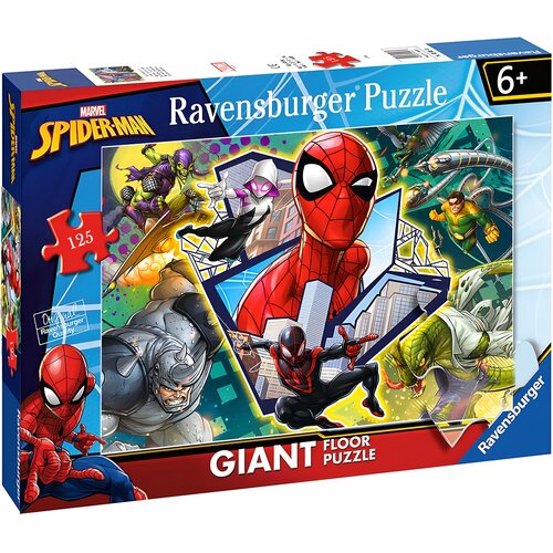 Ravensburger Velikanska 125-delna talna sestavljanka s tematiko superjunakov Spider-man, Ve?barvno, (21552487) Cene