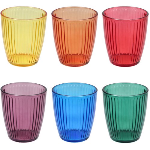 Tognana Set ča&amp;scaron;a 320 ml, 6 komada, &amp;Scaron;areni Slike