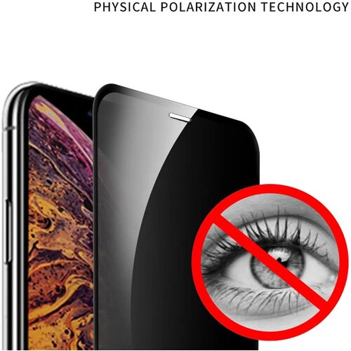  X-ONE Full Cover Extra Strong Privacy kaljeno staklo - za iPhone 15 (puno ljepilo) crno Slike