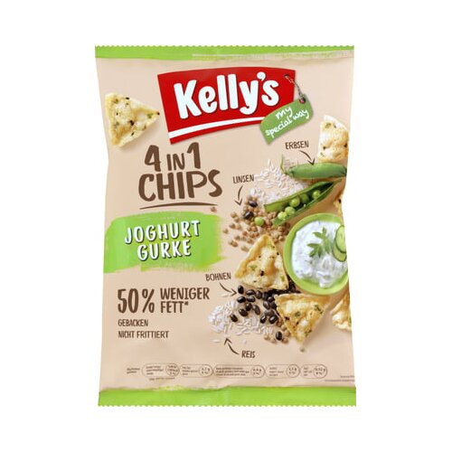 Kelly&amp;#039;s 4in1 Chips - 70 g Slike