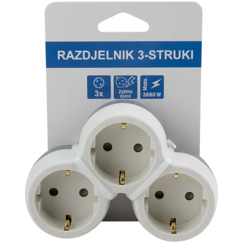  Strujni razdjelnik 3-struki Cijene